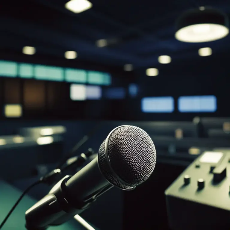 Visual representation of "open line" - A situation in a live broadcast where people can call in and talk directly