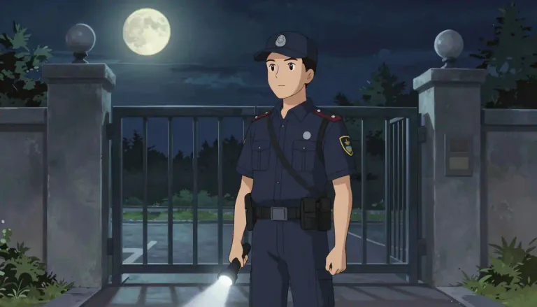 Visual representation of "guard" - A person who keeps things safe or watches for danger.