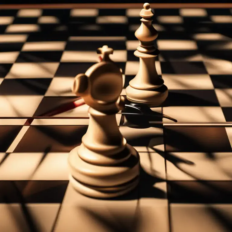 Visual representation of "bishop" - A piece in chess that moves diagonally