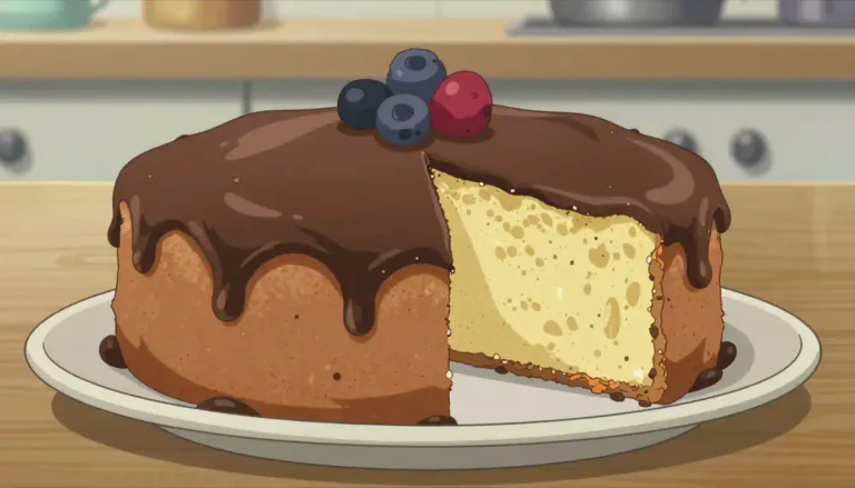 Visual representation of "cake" - A sweet food made from a mixture of flour, eggs, and sugar