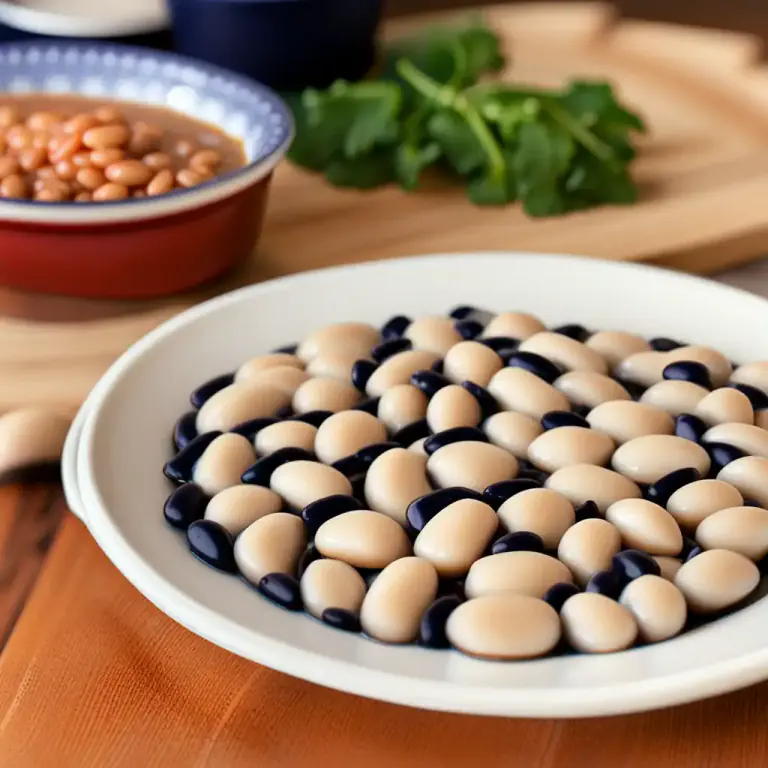 Visual representation of "navy" - A type of bean that is white and usually eaten as a vegetable.