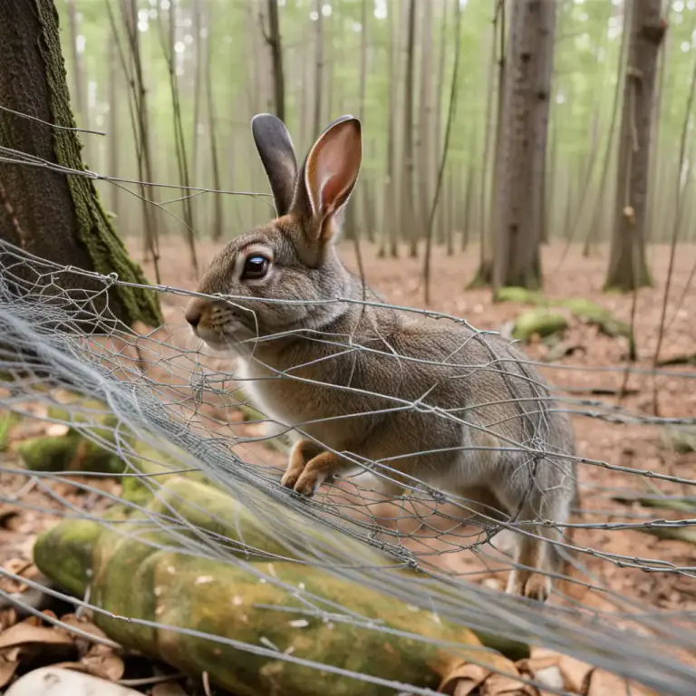 Visual representation of "toils" - A net or snare.