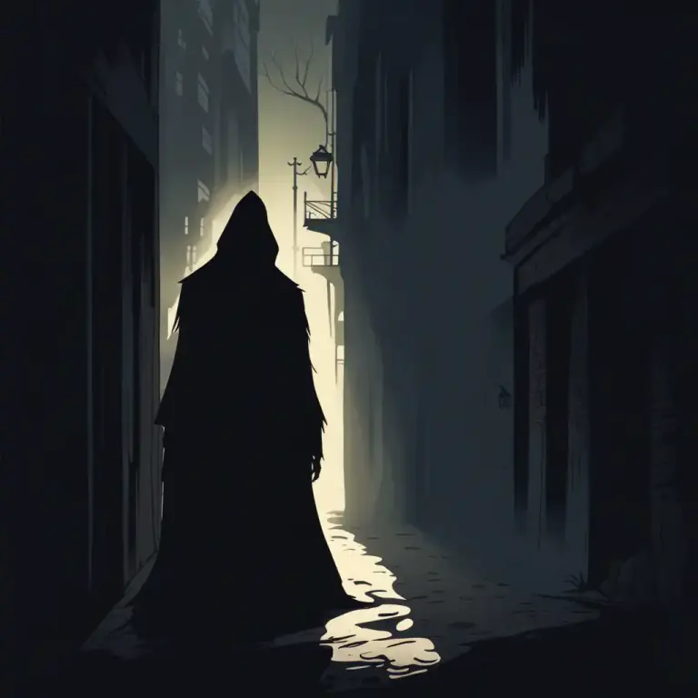 Visual representation of "lurk" - To move or lie in a way that is secret or not open to view