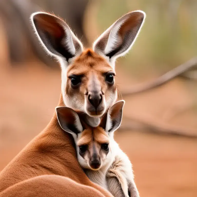 Visual representation of "pouch" - A pocket-like space in the body of some animals