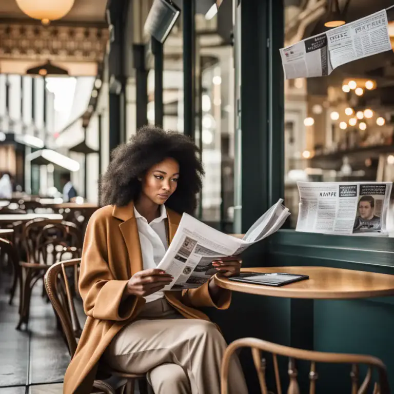 Visual representation of "in print" - Published in a paper book, magazine, etc, not electronically.
