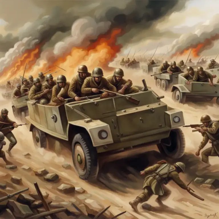 Visual representation of "repulse" - To drive back a military enemy by force.