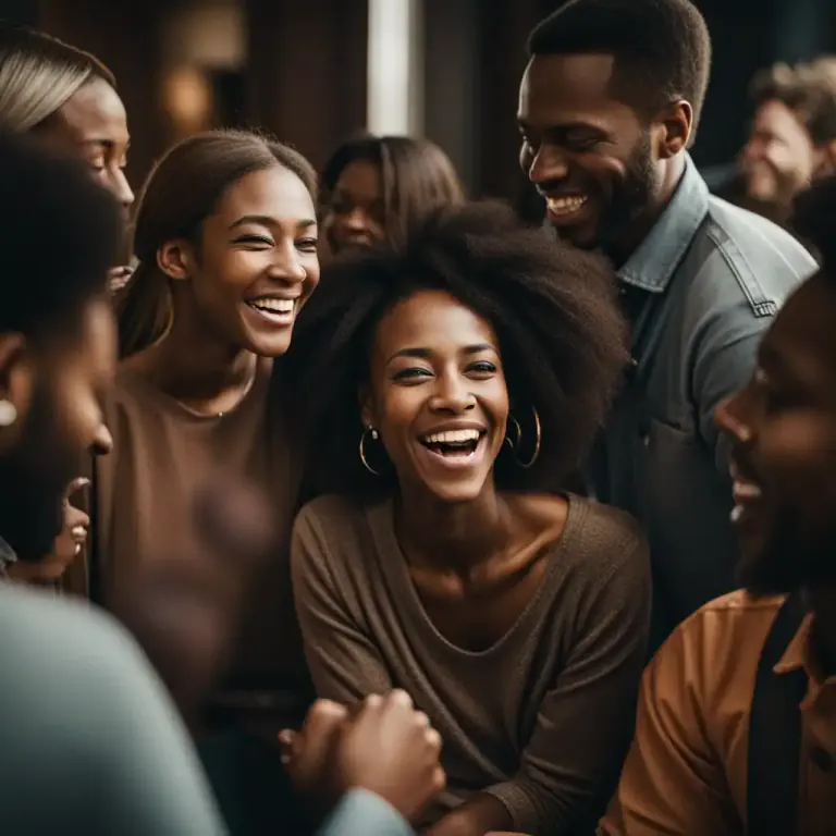 Visual representation of "the company somebody keeps" - The people with whom one spends a lot of time