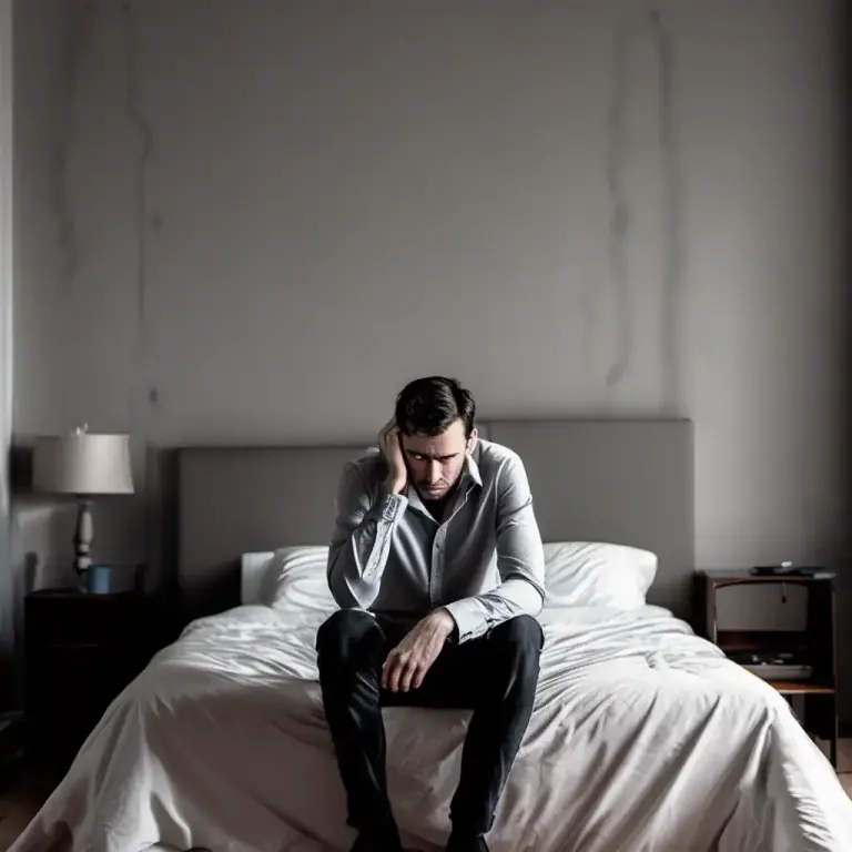 Visual representation of "slough" - A state of depression or negativity