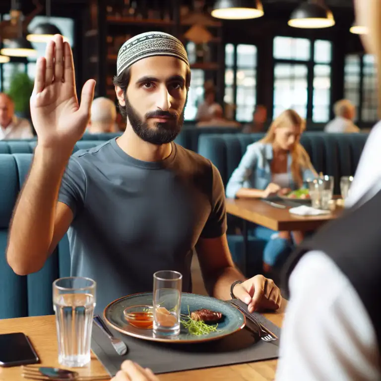 Visual representation of "check" - A bill at a restaurant.