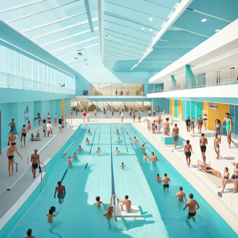 Visual representation of "aquatic" - Meant or suitable for swimming or boating.