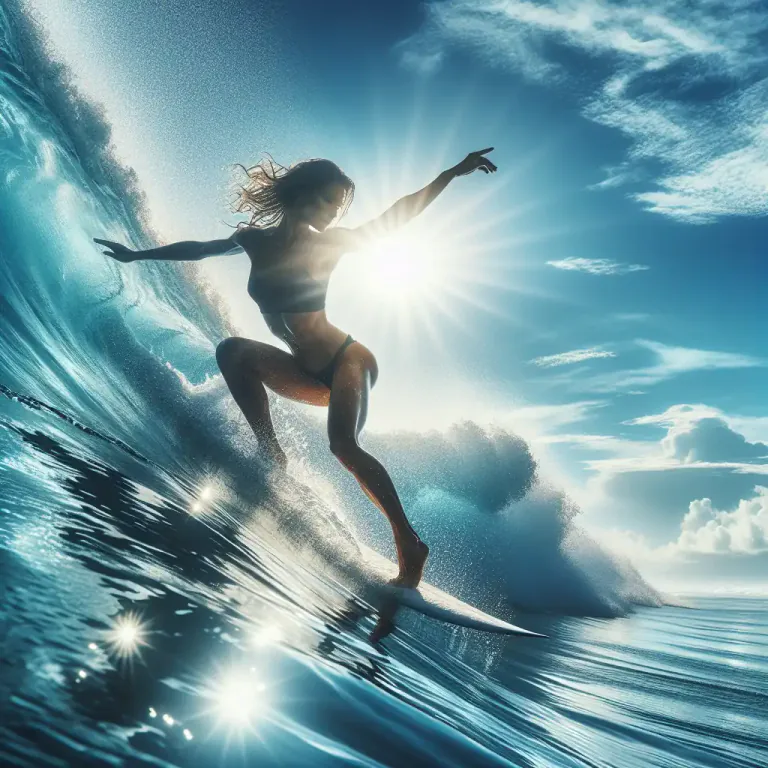 Visual representation of "gnarly" - Very good or impressive. Often used by surfers about a wave or ride.