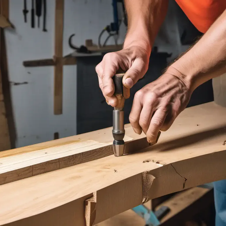 Visual representation of "ream out" - To enlarge a hole or bore with a reamer.