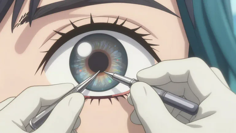 Visual representation of "vitrectomy" - A surgical procedure that involves the removal of the vitreous humor from the eye, typically to treat retinal problems or other eye disorders.
