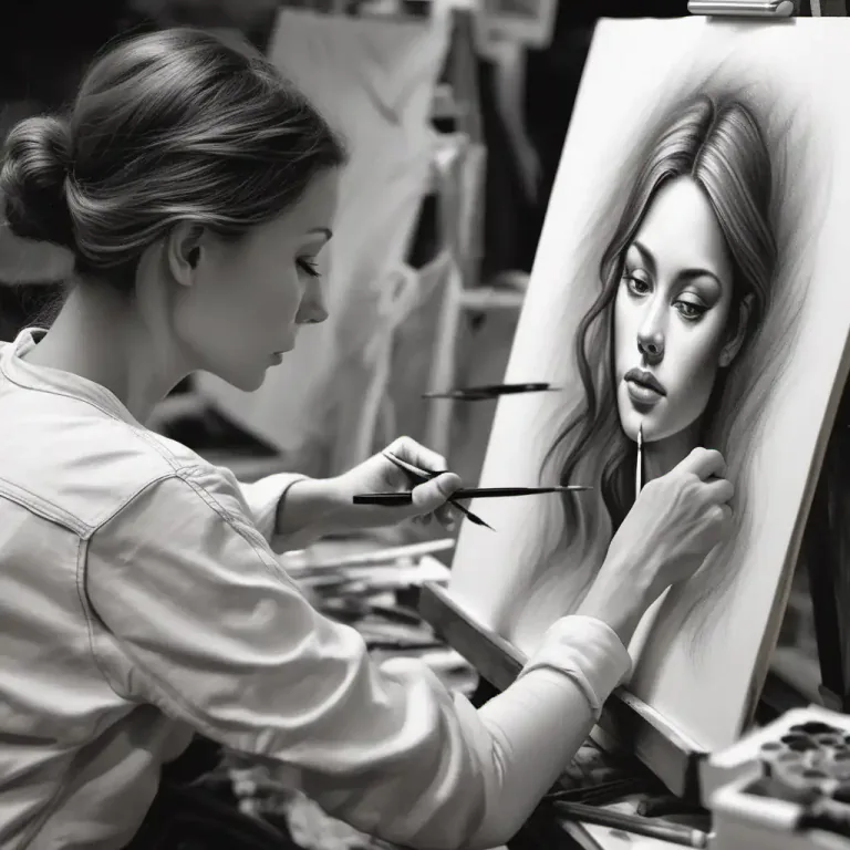 Visual representation of "lifelike" - Used to describe a piece of art, such as a drawing, painting or sculpture that looks very much like the real person or thing.