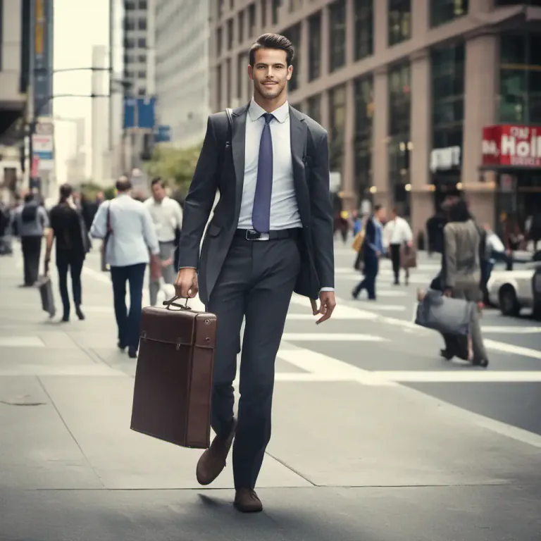 Visual representation of "walk the streets" - To be unemployed or looking for work