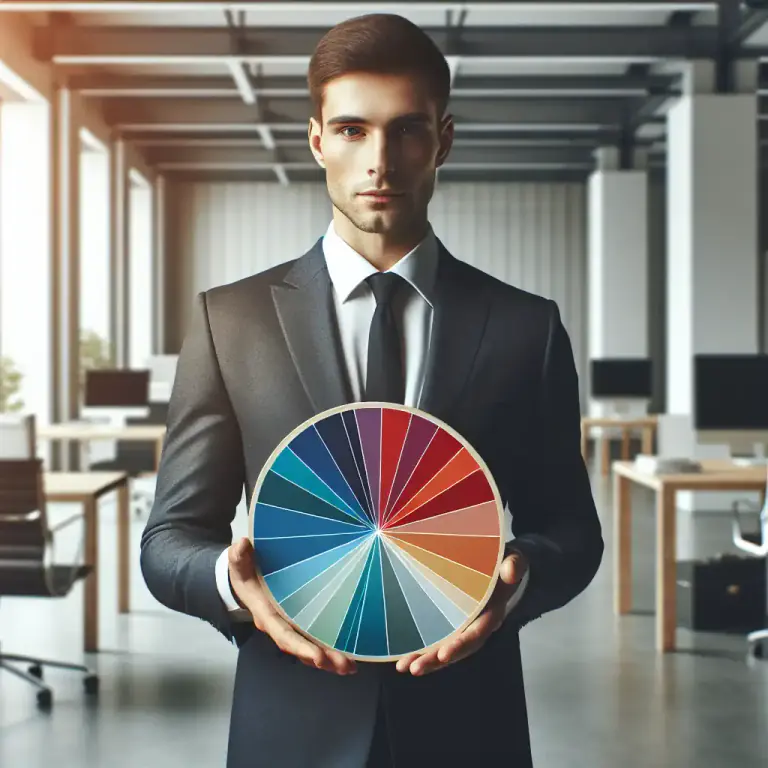 Visual representation of "sunburst" - a graphic representation of data in which values are displayed in a circular format