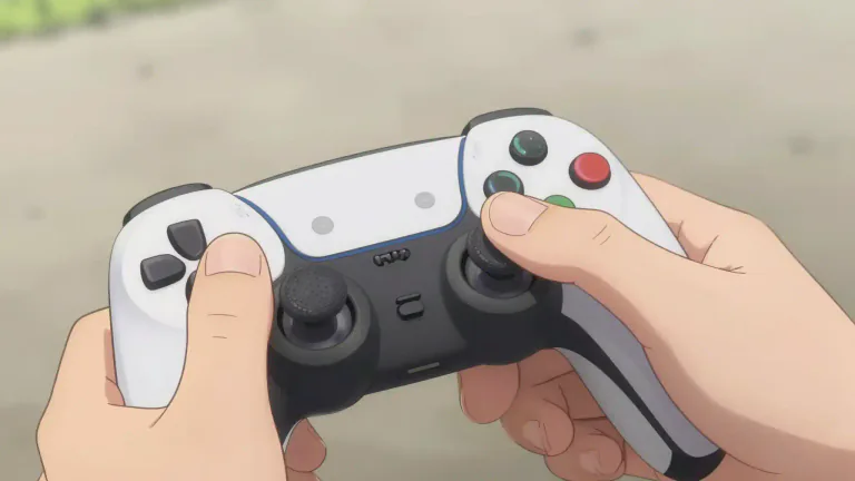 Visual representation of "thumbstick" - A thumbstick is a small control stick on a game controller, used to move characters or navigate menus by applying pressure with the thumb.