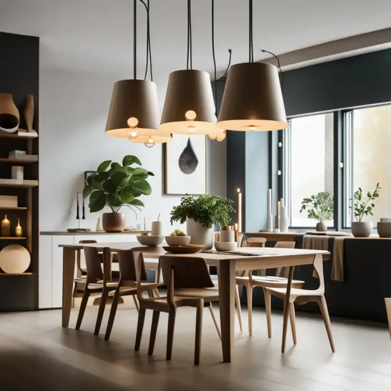 Visual representation of "pendant" - A light designed to hang from the ceiling.