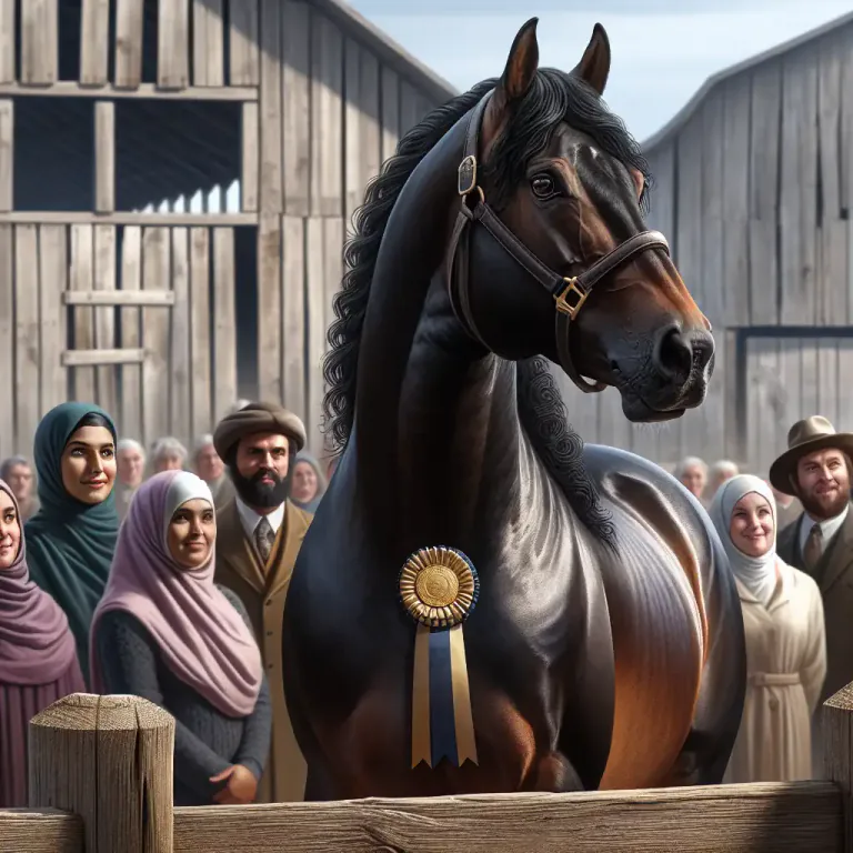 Visual representation of "steed" - A male horse, especially one used for breeding