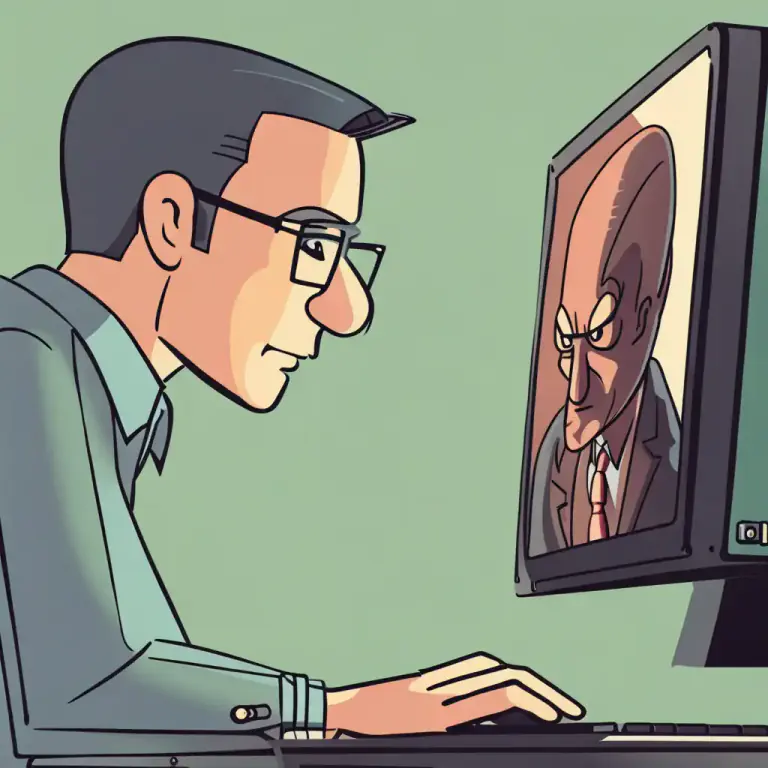 Visual representation of "on somebody’s tail" - Constantly observing or monitoring someone.