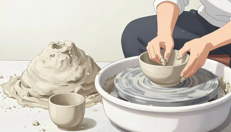 Visual representation of "kaolin" - A type of soft, white clay used for making porcelain and some types of medicine.