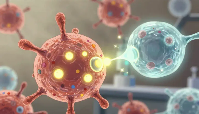 Visual representation of "immunoreactive" - Describes substances, like proteins or antibodies, that can provoke an immune response or be detected through immunological testing.