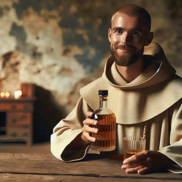 Visual representation of "benedictine" - A type of liqueur originally made by Benedictine monks