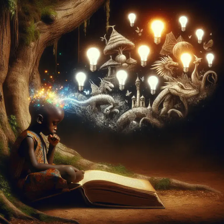 Visual representation of "idea" - The result of creative thinking and work