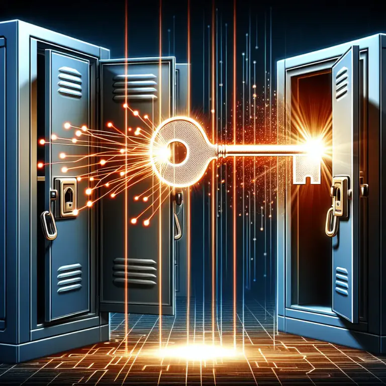 Visual representation of "friend" - A function or class that can access private or protected data in another class.
