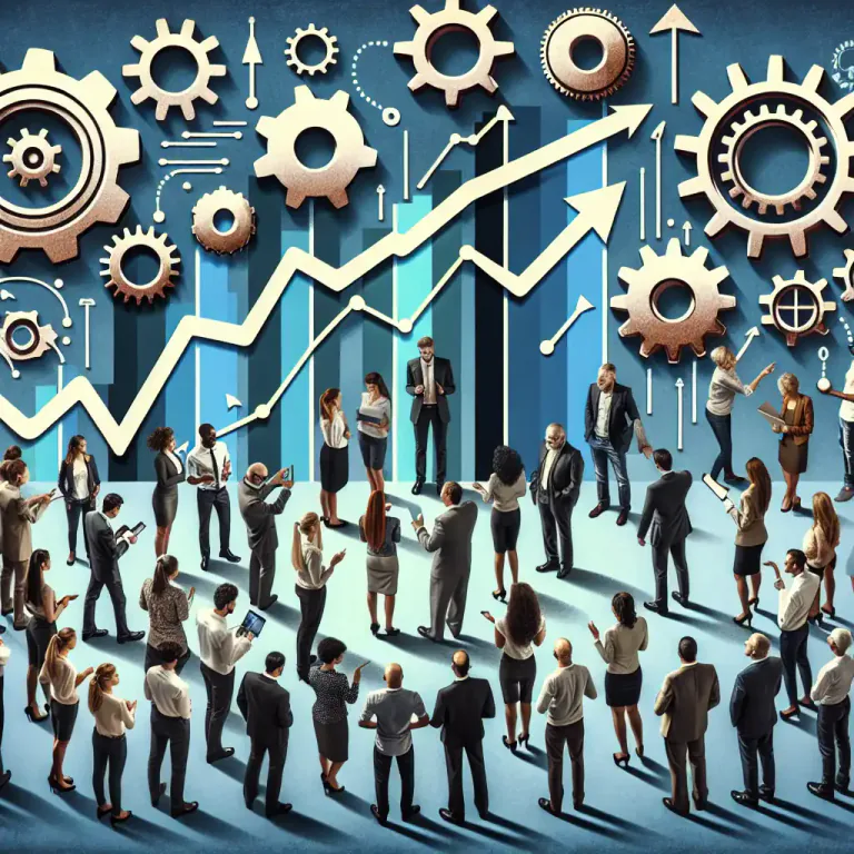 Visual representation of "secularism" - The theory that certain phenomena, especially economic or social ones, evolve in a predictable direction towards increasing complexity and advancement.