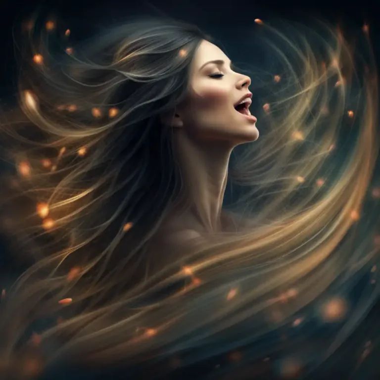 Visual representation of "send" - To make someone experience a strong emotion or physical sensation