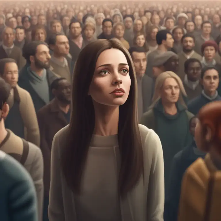 Visual representation of "anyone" - Used to refer to a person of no importance or the general public