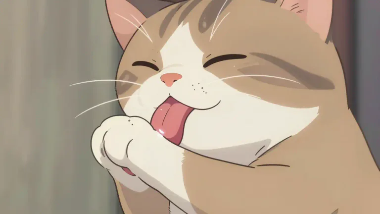 Visual representation of "lick" - To move the tongue over the surface of something