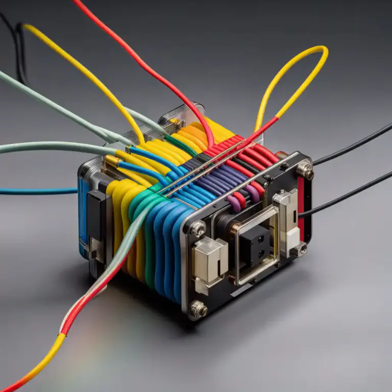 Visual representation of "multiple" - An electrical device for making multiple electrical connections.