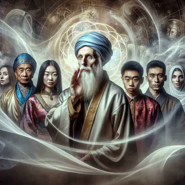 Visual representation of "oracular" - In a way that is mysterious and difficult to understand