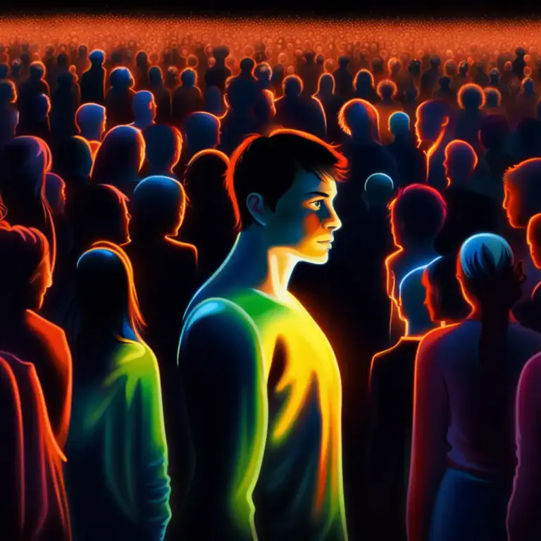 Visual representation of "one, etc. in a million" - Used to express that someone or something is extremely rare or unique