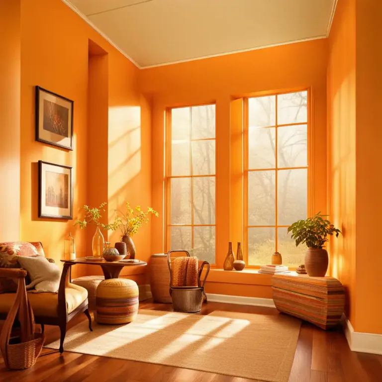 Visual representation of "butternut" - A bright orange-yellow color like the flesh of butternut squash.