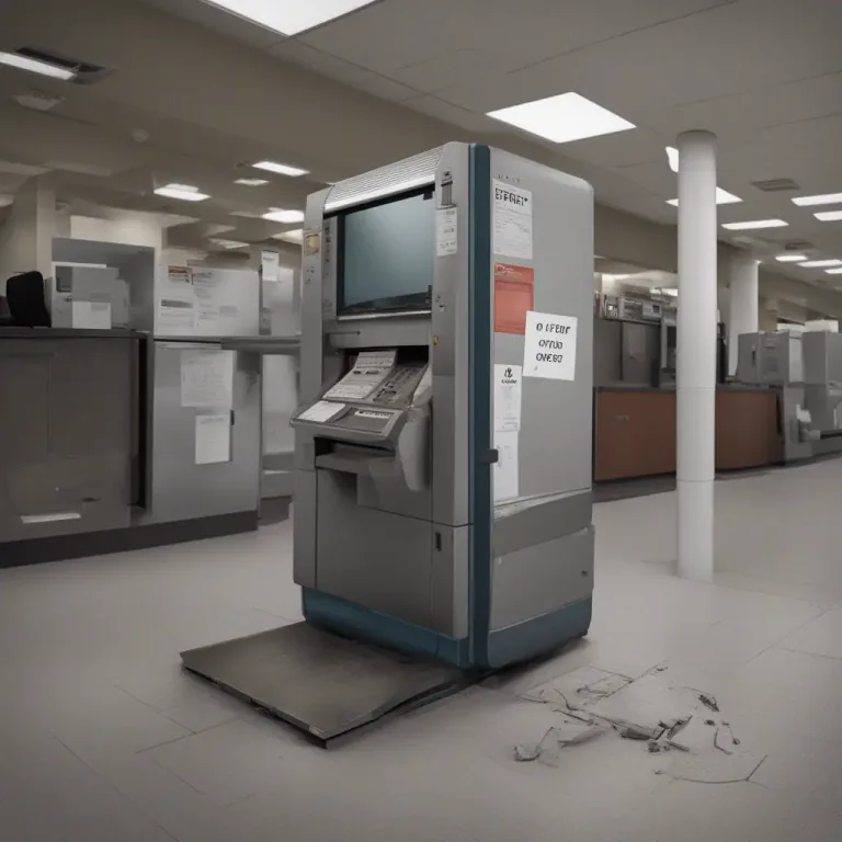 Visual representation of "out of order" - Something is broken or not working correctly