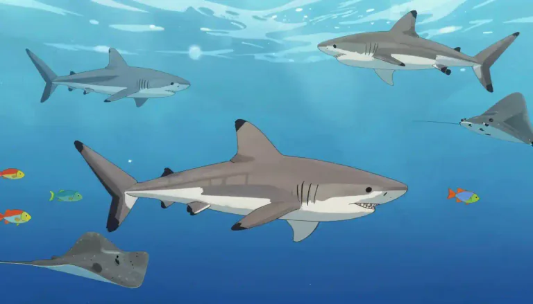 Visual representation of "piscine" - Related to fish or fishes.