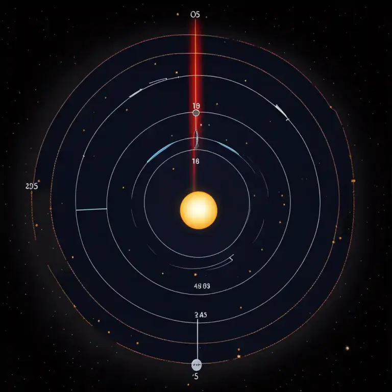 Visual representation of "inclination" - Orientation or direction of orbit