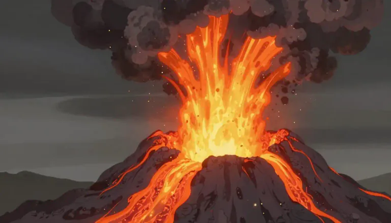 Visual representation of "spew" - To force something from inside out in a strong flow.