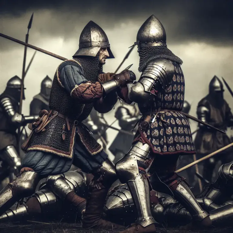 Visual representation of "pike" - To pierce, stab or kill with a pike