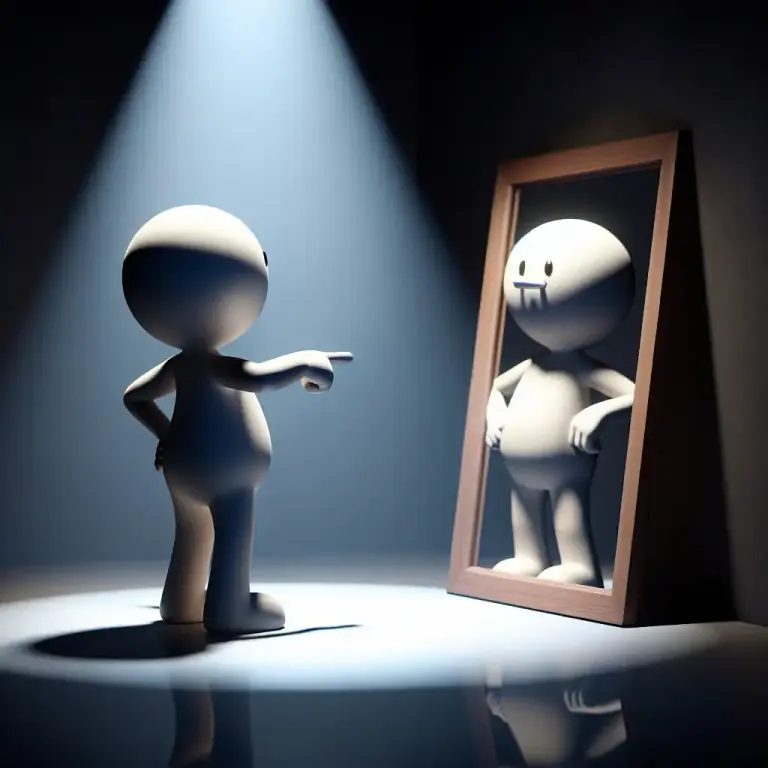 Visual representation of "it" - Used to emphasize a following part of a sentence.