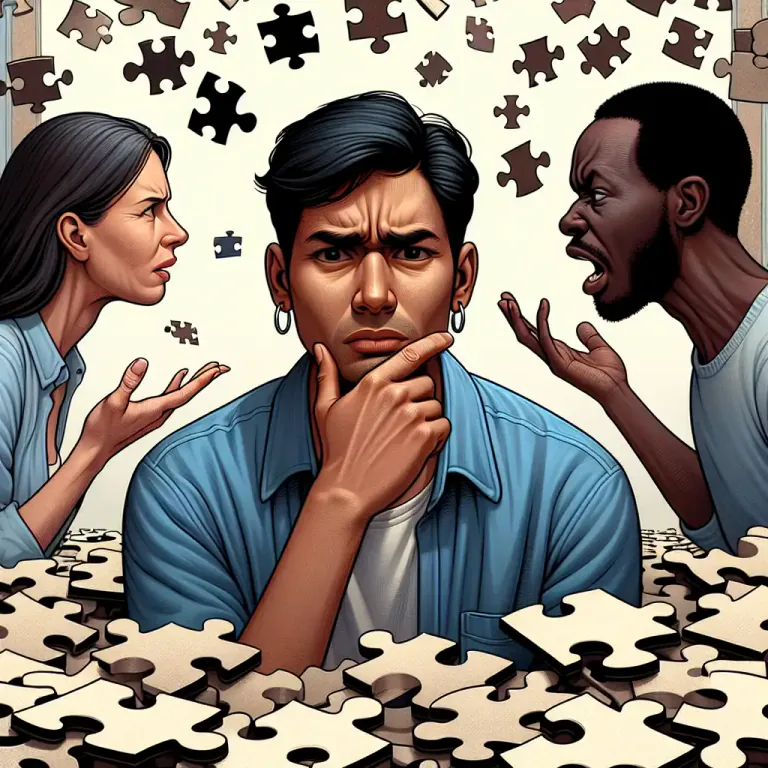 Visual representation of "perplex" - To complicate or confuse a situation or problem