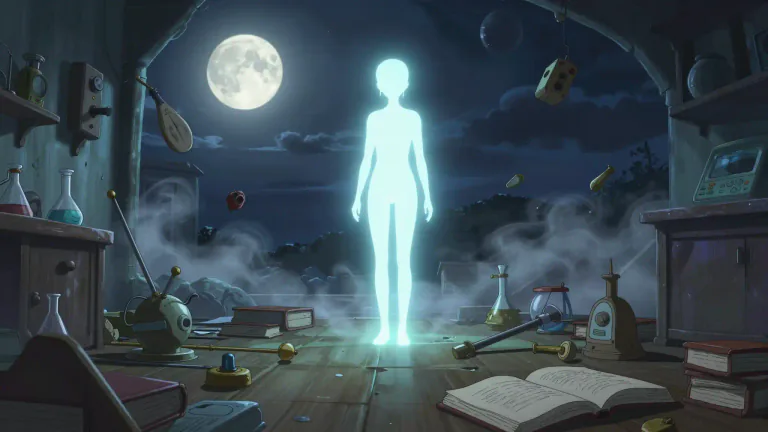 Visual representation of "paranormal" - Things that cannot be explained by science or the laws of nature.