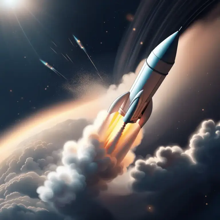 Visual representation of "beyond" - Over the limits or expectations