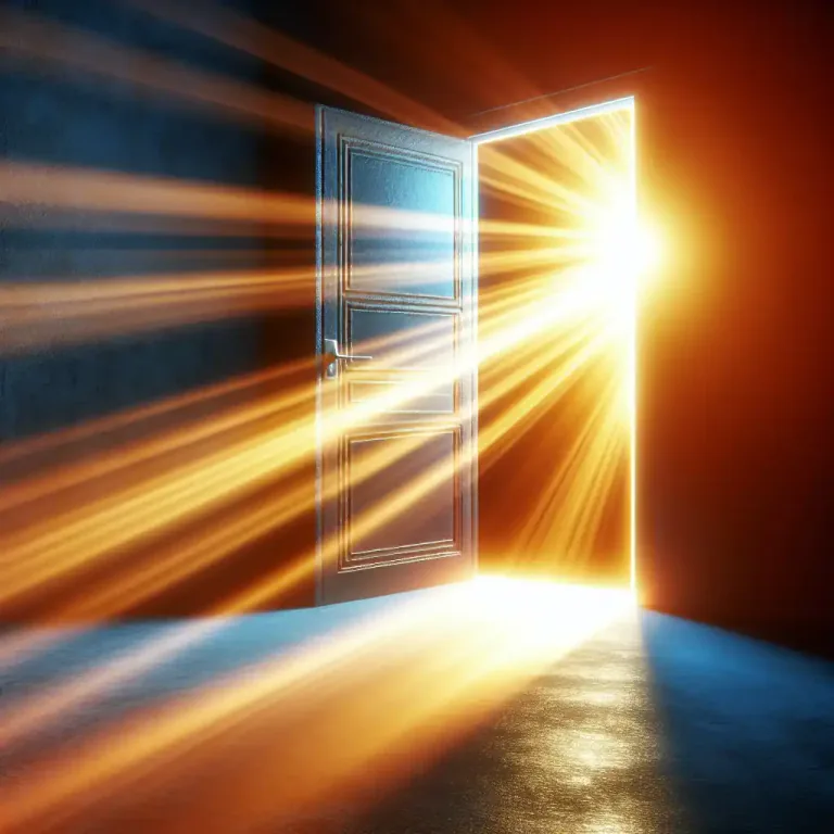 Visual representation of "come out" - To be revealed or become known.