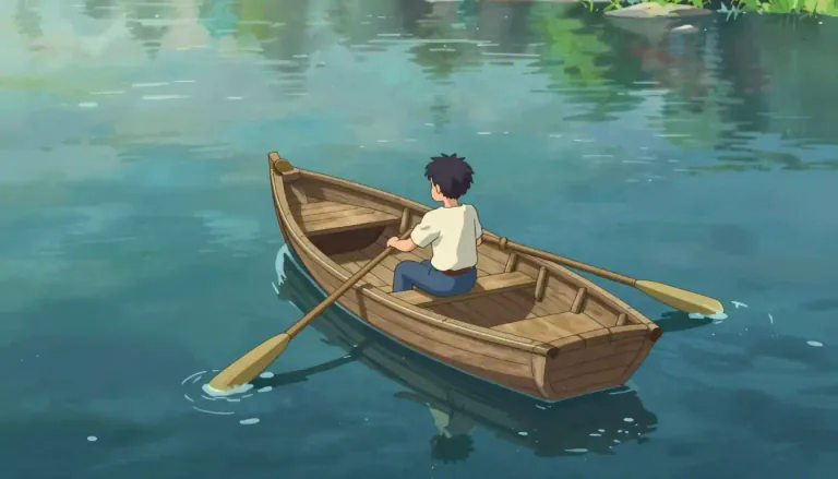 Visual representation of "skiff" - A small boat