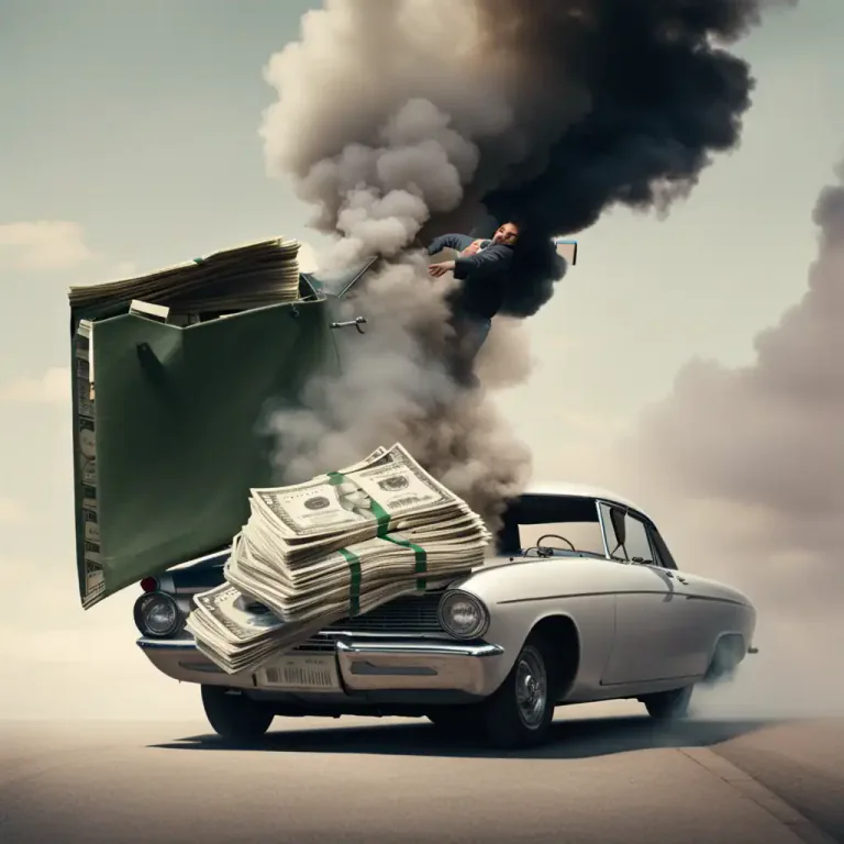 Visual representation of "rip off" - To cheat someone by charging a lot of money or by giving them something of poor quality.