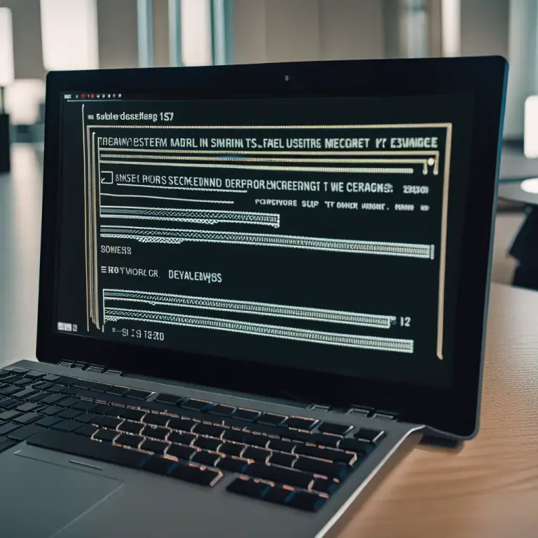 Visual representation of "display" - The part of a computer which shows information visually